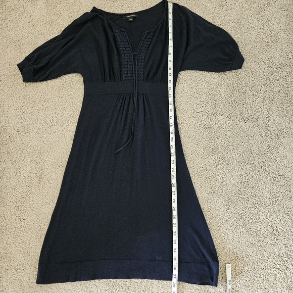 Banana Republic tie front navy dress Small - Picture 8 of 12